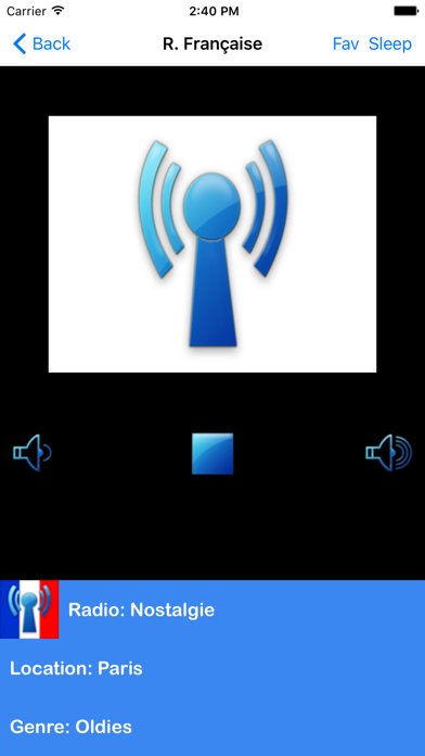 Radio Française Screenshot 2
