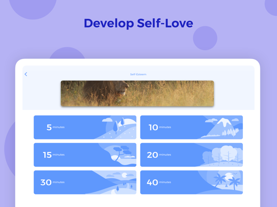 Guided Mindfulness Meditation iPad app afbeelding 4