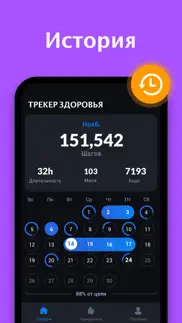 Шагомер & Счетчик Шагов : Шаги айфон картинки 2