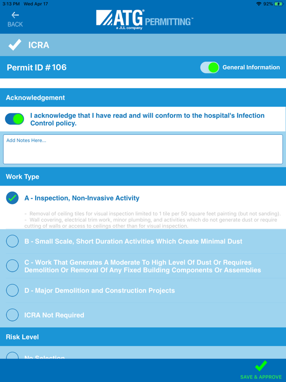 App screenshot