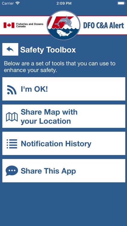DFO C&A Alert screenshot-7