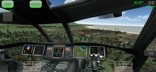 飛行模擬器 - 戰鬥直升機 Chinook Ops Sim(圖3)-速報App