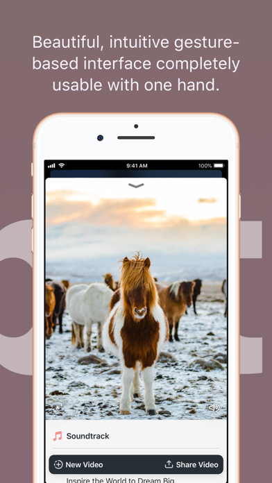 Vibe Camera iPhone screenshot 3 - Photo & Video app