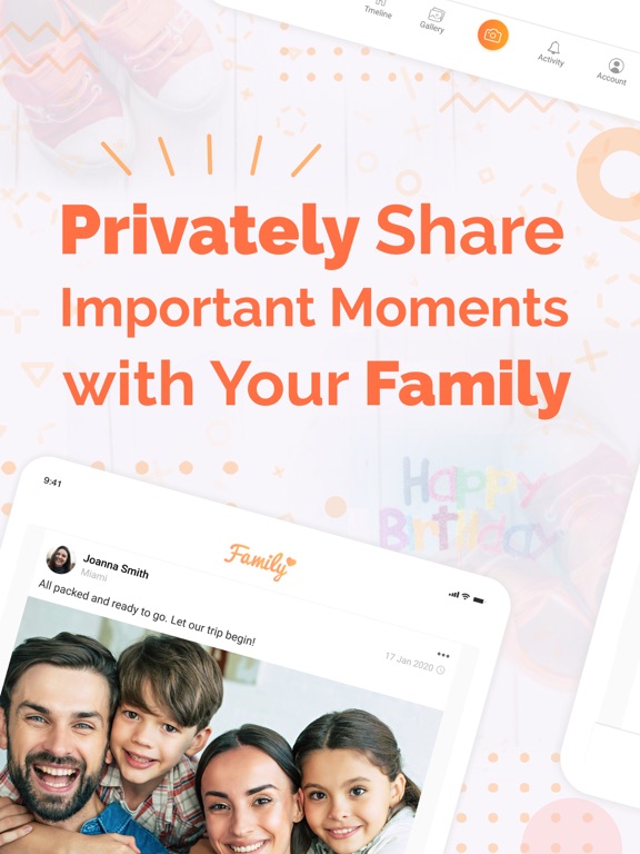 Screenshot #4 pour Family Circle App