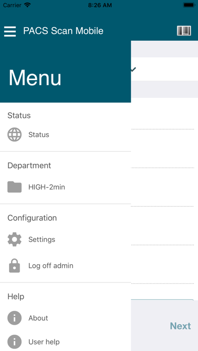 PACS Scan Mobile screenshot 2
