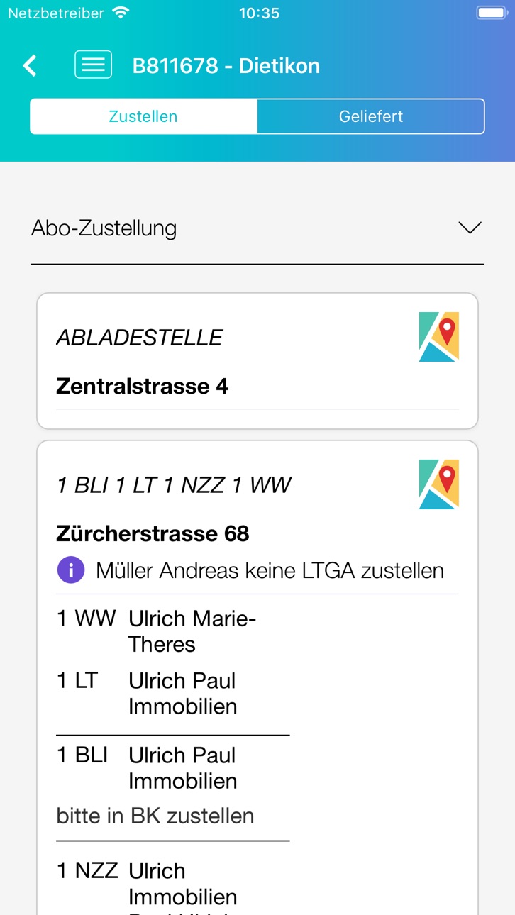 iPhone screenshot
