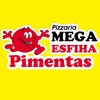 Mega Esfiha - Pimentas
