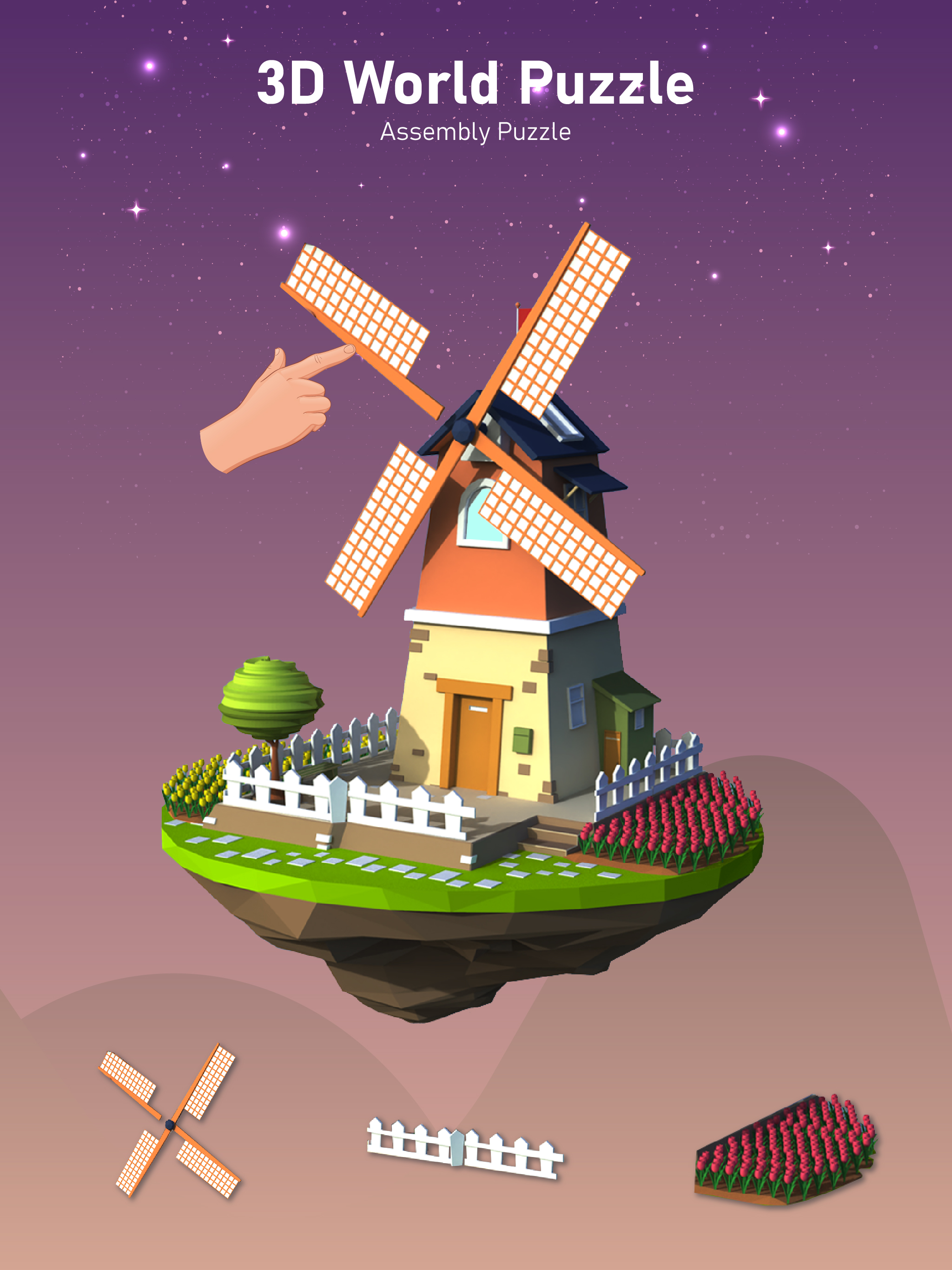 3D World Puzzle - Jigsaw 3D