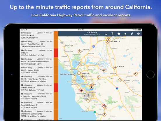 Screenshot #4 pour California State Roads