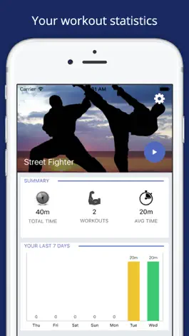 Game screenshot Street Fighter Workout Defense mod apk