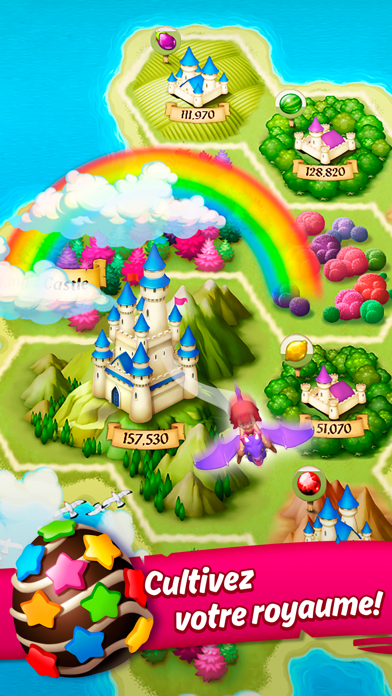 Screenshot #1 pour KingCraft - Jeux de bonbons