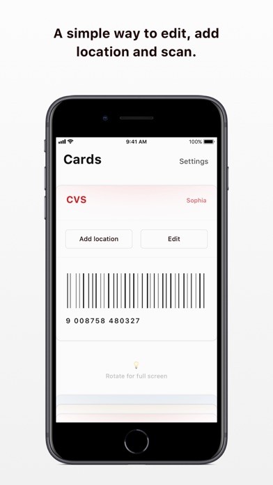 Beleep - Reward Cards Wallet iPhone screenshot 3 - Shopping app