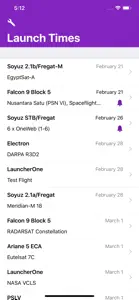 Launch Times screenshot #1 for iPhone