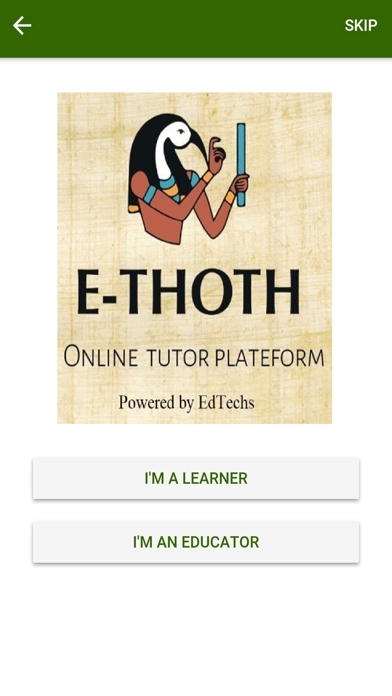 E-THOTH Screenshot