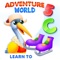 ***Educational game for preschoolers «Adventure World» with more than 50 tasks and activities for children 1 year and older