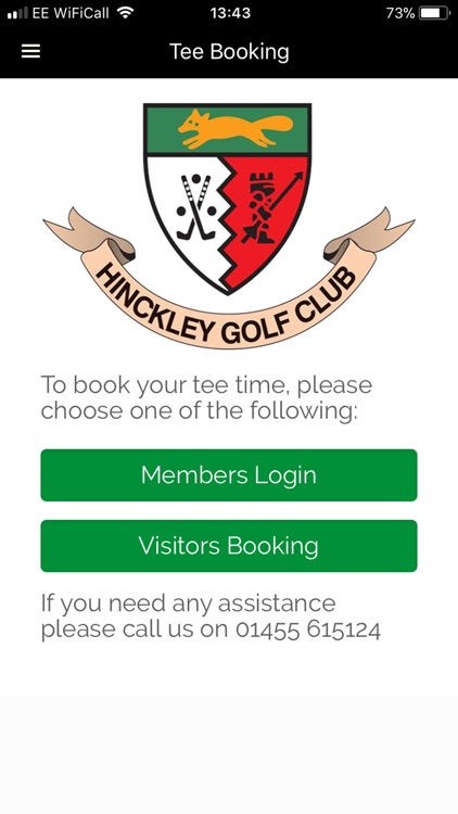 Hinckley Golf Club Members App