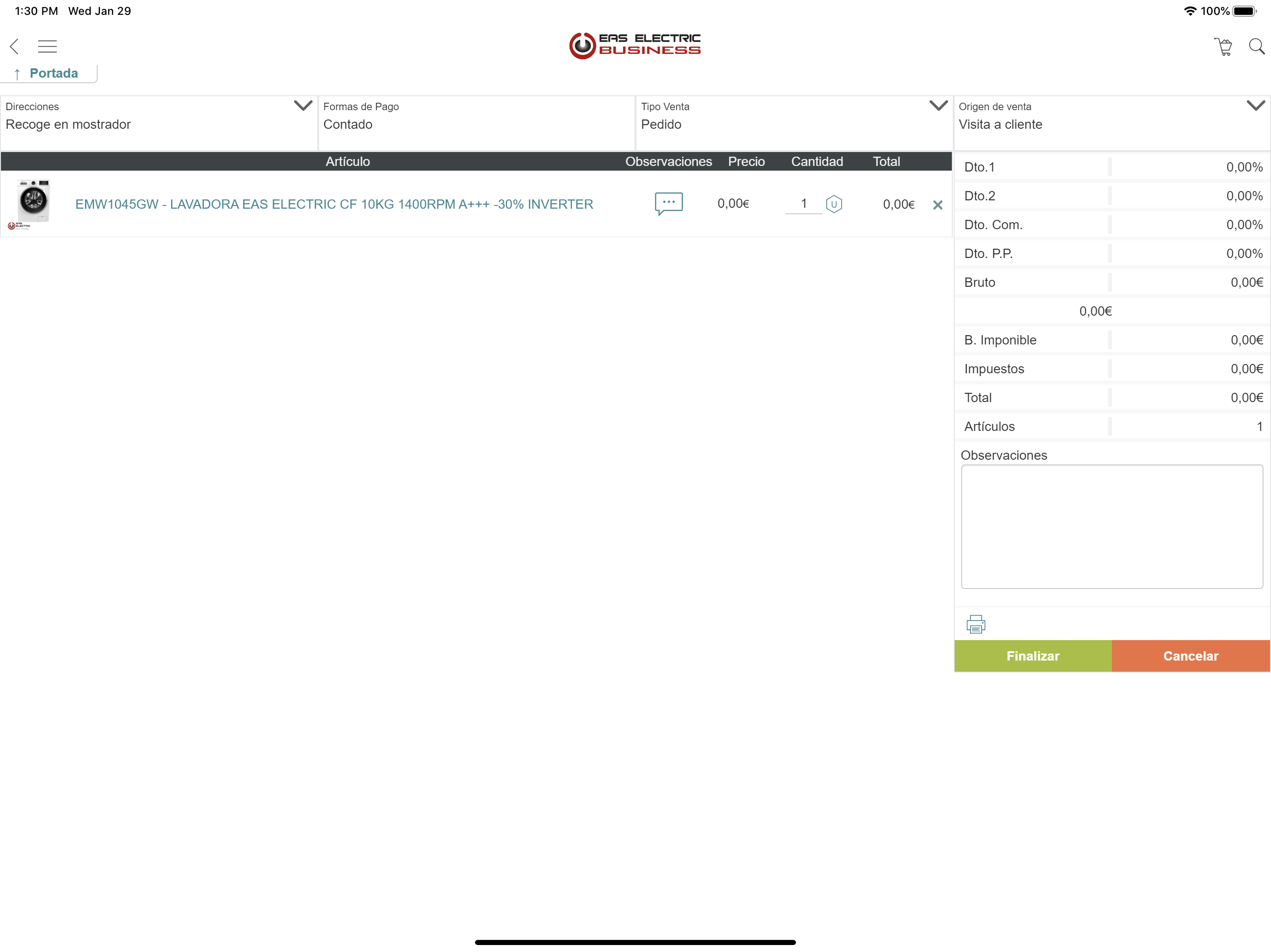 EAS Business screenshot 9