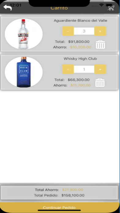 Licores La Rebaja Screenshot