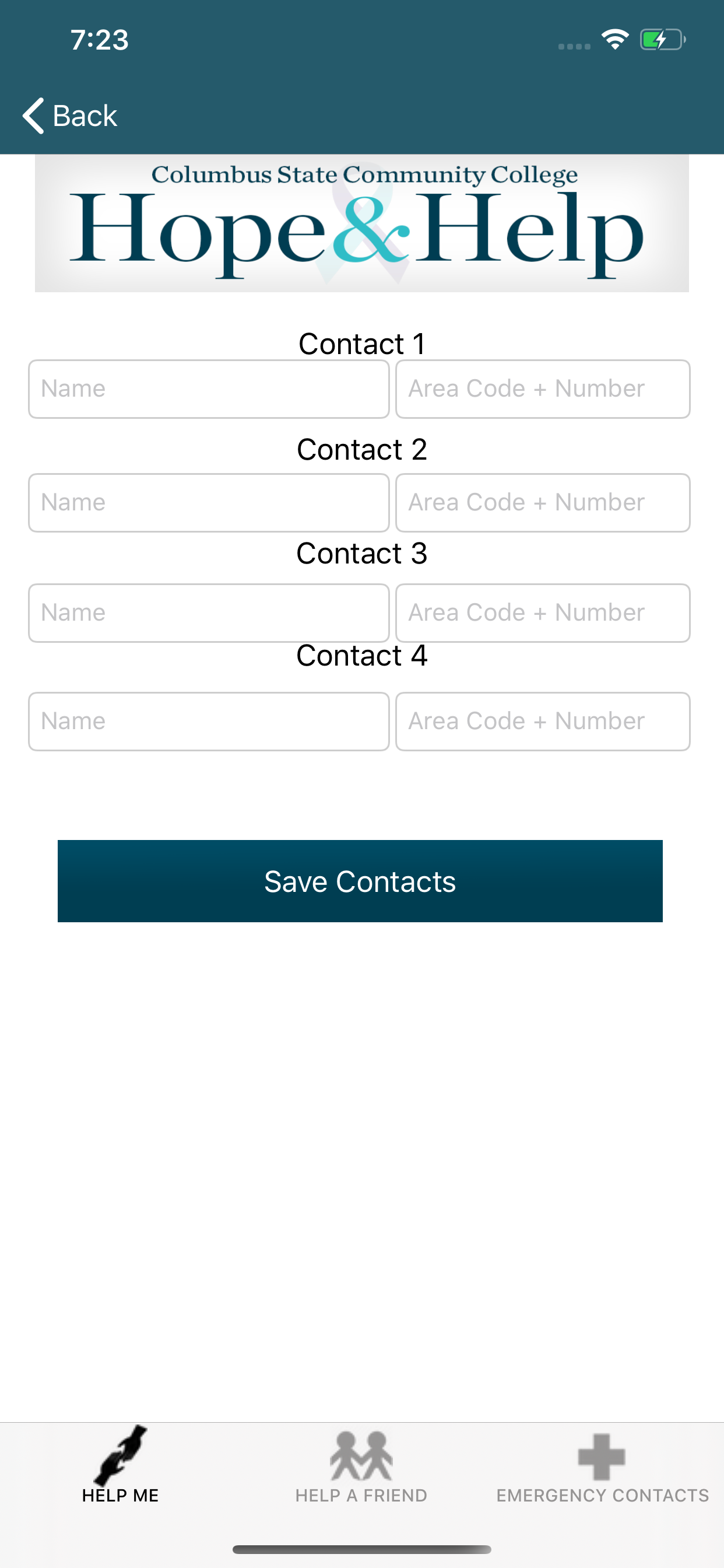 Columbus State Hope & Help screenshot 4
