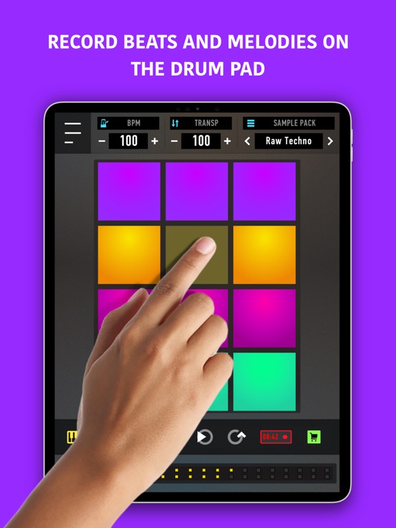 MixPads-ドラムマシンでビートを作るのおすすめ画像3