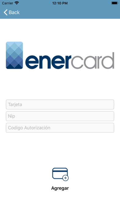 Enercard Movil Screenshot