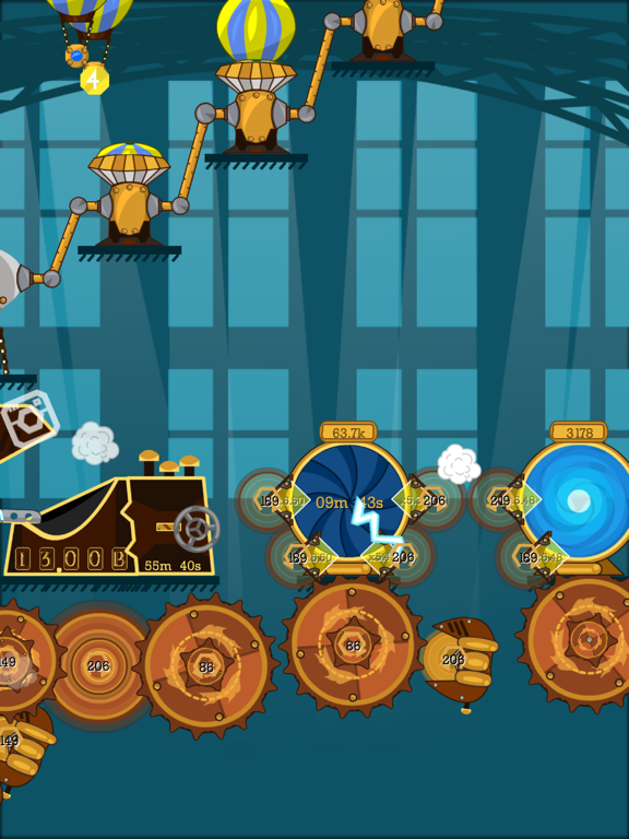 Screenshot #5 pour Steampunk Idle Spinner Factory