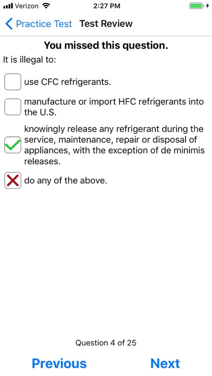 EPA 608 Practice screenshot-6