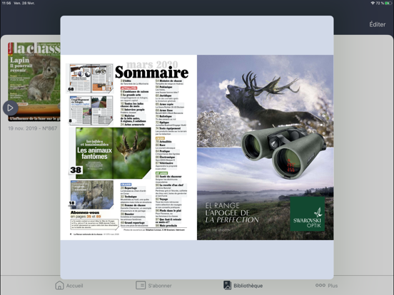 Revue Nationale de la Chasse iPad screenshot