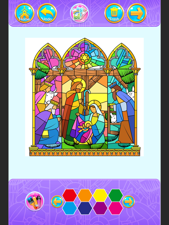 Screenshot #6 pour Bible Coloring Book & Painting