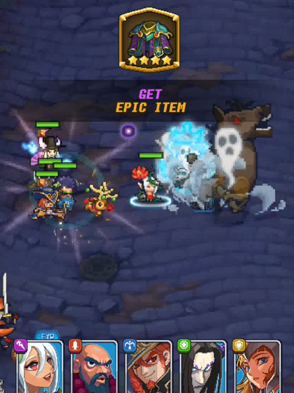 Screenshot #4 pour Idle RPG - The Game is Bugged!