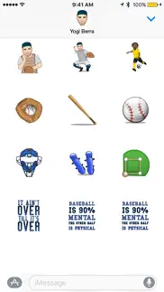 yogi berra ™ by moji stickers problems & solutions and troubleshooting guide - 1