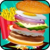 Burger Maker Chef Cooking Game icon