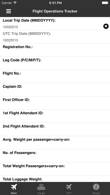 Flight Operation Tracker