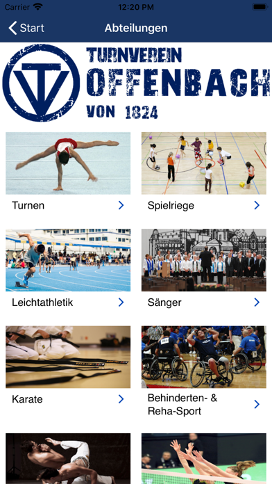 Turnverein Offenbach von 1824 Screenshot