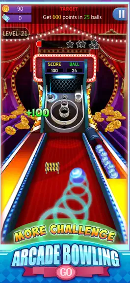 Game screenshot Arcade Bowling Go: Board Game apk