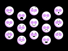 Purple Guys Stickers