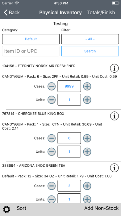 Henry’s Foods Mobile Pro Screenshot