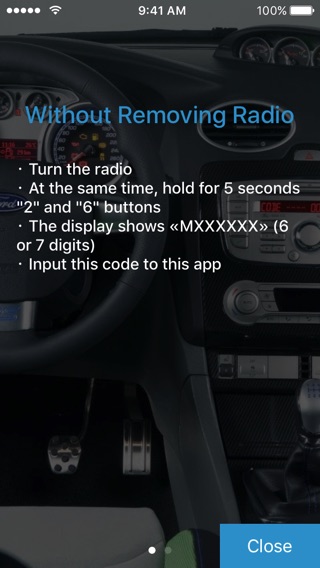 Radio Code for Ford Mのおすすめ画像3