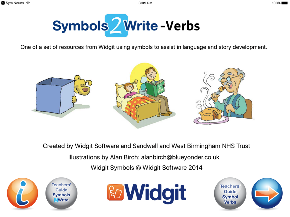 #1. Symbol-Verbs (iOS) 由: Widgit Software Ltd