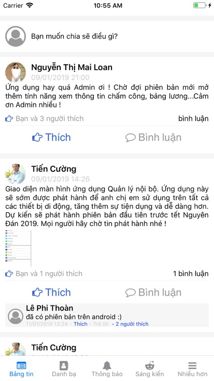 Quản lý nội bộ Nam Thịnh