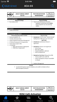 MCHD EMS Clinical Guidelines iPhone image 3