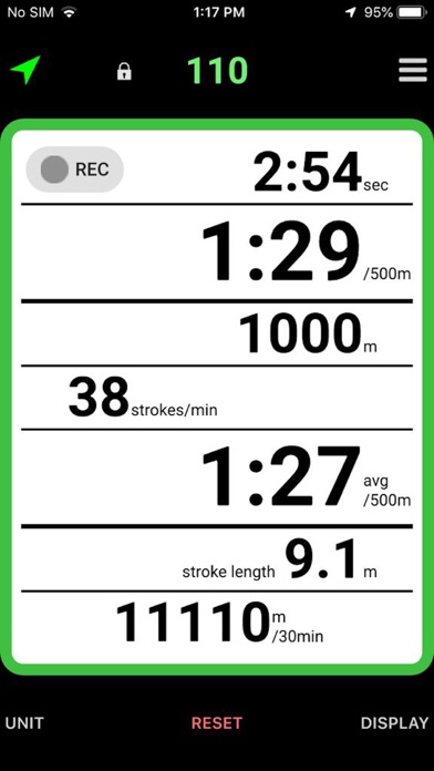 Rowing Coach 5.0 Screenshot