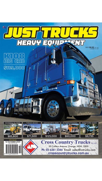 Screenshot #1 pour Just Trucks Magazine