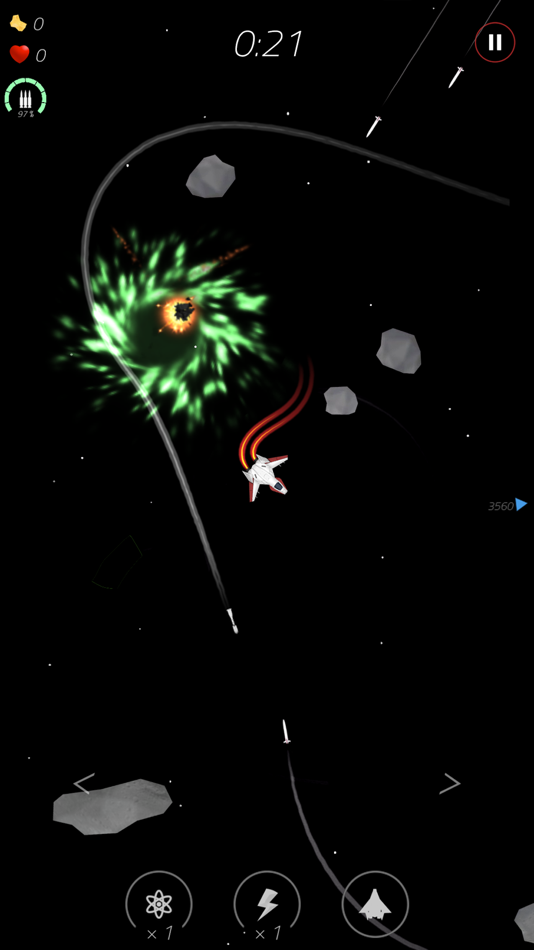 #3. 2 Minutes in Space (iOS) 由: Antonio Calvino Esquer