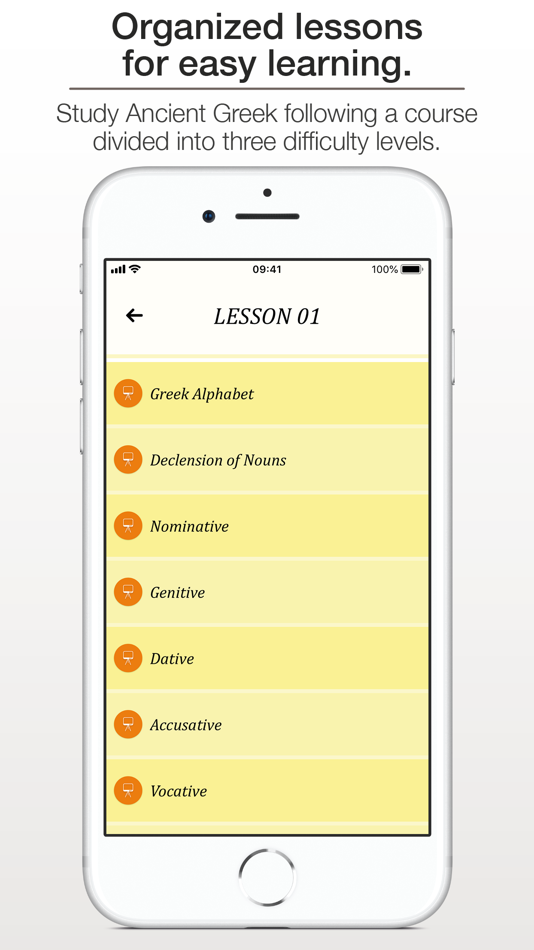 #4. Ancient Greek Reference (iOS) Podle: Giovanbattista Pia