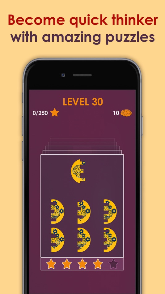 #5. Brain Twister Logical Puzzles (iOS) 由: Rolling Panda