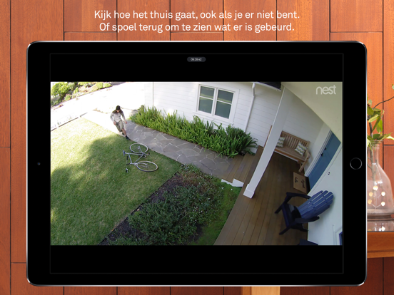 Nest iPad app afbeelding 3