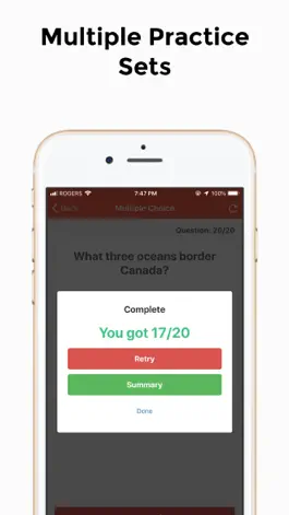 Game screenshot Canadian Citizenship Quiz apk