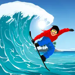 Surfing Real Stunt - Ski Games app icon