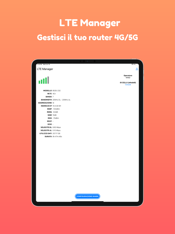 Screenshot #4 pour LTE Manager
